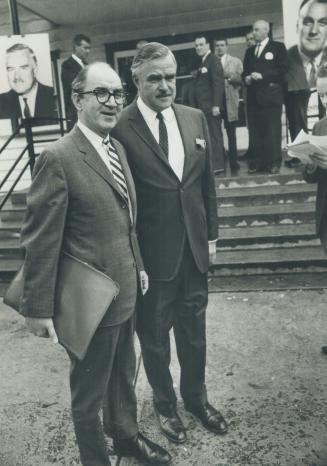 John Yaremko and Premier Robarts