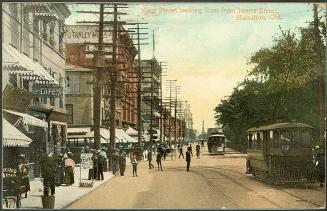 King Street looking East from James Street, Hamilton, Ontario