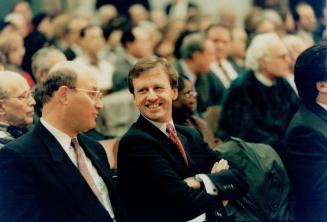 Allan Rock (right) and David Collenette