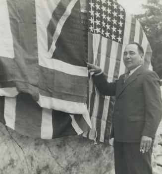 Personal Guide to President Roosevelt, Bill McGregor takes a look at the inscription on the flag-draped cairn