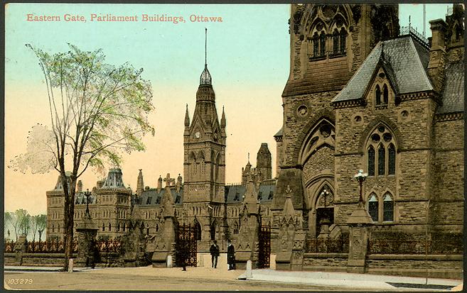 Eastern Gate, Parliament Buildings, Ottawa