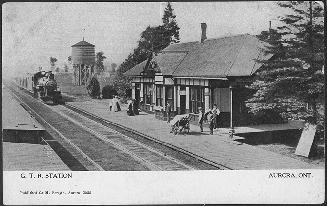 G.T.R. Station, Aurora, Ontario