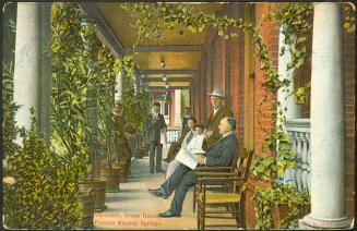 Verandah, Kress House, Preston Mineral Springs