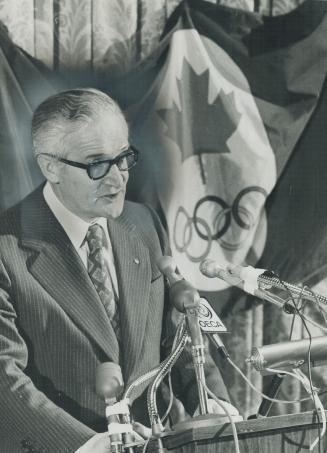 Roger Rousseau, organizing committee chairman for the 1976 Olympics in Montreal, says Toronto is unlikely to play any role in Games because of an Olympic ruling