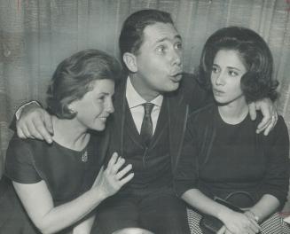 Young peoples theatre. Susan Rubes, left, and Stephen and Esther Mellow