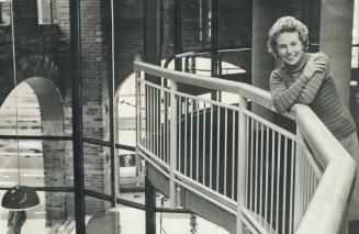 Susan rubes admires the $2.6 million renovation that has created the Young People's performing arts Theatre-centre out of a big brick barn where the T(...)
