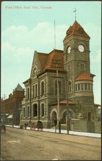 Post Office, Galt, Ontario