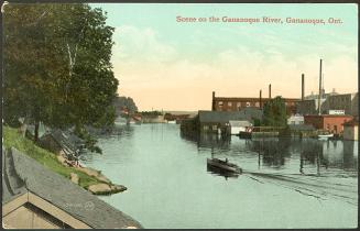 Scene on the Gananoque River, Gananoque, Ontario