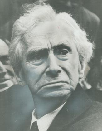 Philosopher Bertrand Russell, who dies earlier this month at the age of 97, was a prolific writer of everything from tender love notes to political appeals