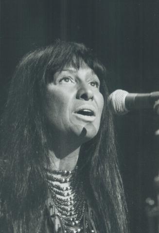 Rare performance. Singer-songwriter Buffy Sainte-Marie yesterday gave two rare public performances at Live Unity concerts in Massey Hall