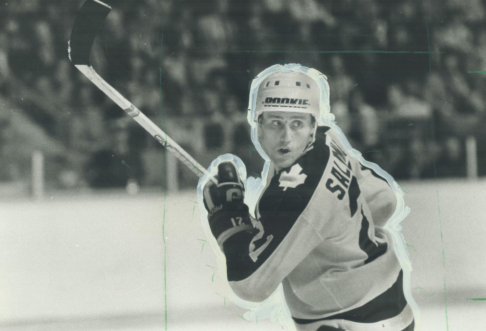 Some chicken, some Swede: When Borje Salming first arrived in the National league, in 1973, he got the usual chicken Swede greeting from North American players, but figures a few elbows cured that