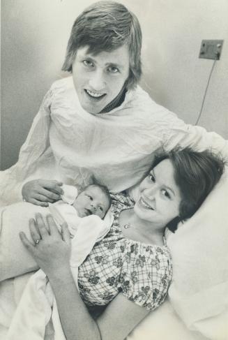 It's a boy for Borje. Maple Leaf defenceman Borje Salming and wife Margitta are obviously delighted with the birth of their first child, a boy, born y(...)