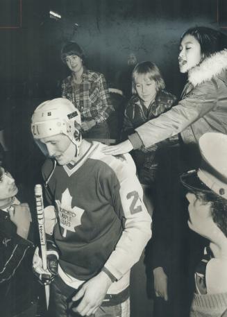 Borje Salming was a special favourite of Leafs' young fans