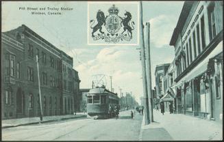 Pitt Street and Trolley Station, Windsor, Canada