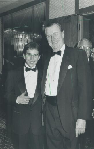 Ernie Samuel (right) with Mickey Walls