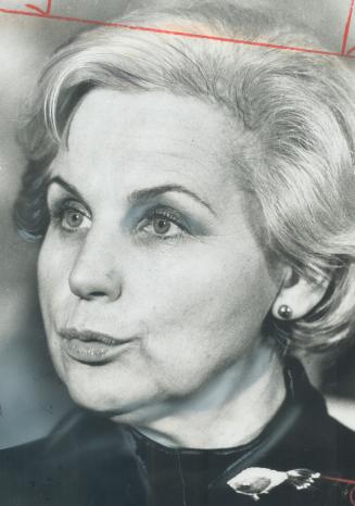 Communications Minister Jeanne Sauve
