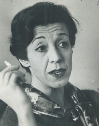 Mary Savidge Shaw. Actress is currently appearing in Hay Fever