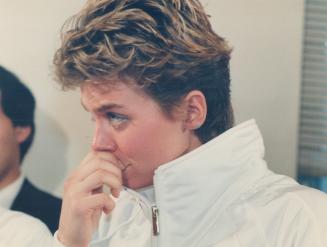 Liisa Savijarvi couldn't hide her emotions yesterday when the subject of the 1988 Winter Olympics in Calgary was mentioned. She openly wept at the mer(...)