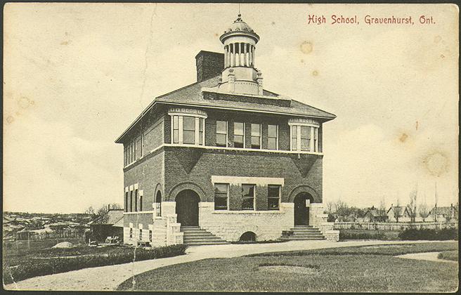 High School, Gravenhurst, Ontario