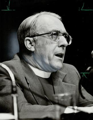 Archbishop E.W. 'Ted' Scott, primate of the Anglican Church and moderator of the World Council of Churches, says positive results can be achieved by w(...)