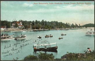 Near Beaumaris, Lake Muskoka, Grand Trunk Railway System