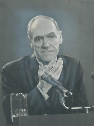 Finance Minister Mitchell Sharp