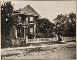 James Logie house and gardens, Erskine Avenue, south side, east of Yonge Street, Toronto, Ontar ...
