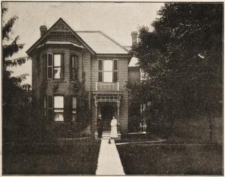 Joseph Stanley Davis House, Yonge Street, east side, Davisville, Toronto, Ontario. Image shows  ...