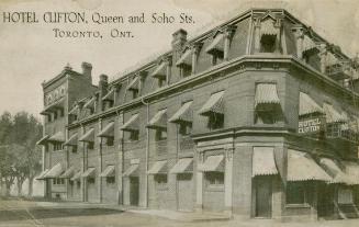Hotel Clifton, Queen and Soho Streets Toronto, Ontario