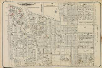 Atlas of the city of Toronto and vicinity from special survey founded on registered plans and showing all building and lot numbers.