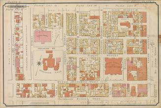 Atlas of the city of Toronto and vicinity from special survey founded on registered plans and showing all building and lot numbers.