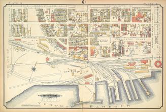 [Plate 19] Atlas of the city of Toronto and vicinity from special survey founded on registered plans and showing all building and lot numbers.