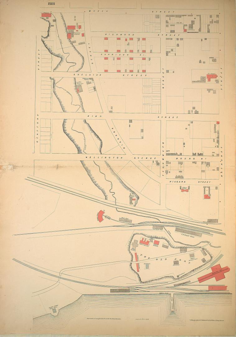 Atlas of the city of Toronto and vicinity.