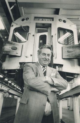 Man in charge: Lloyd Berney, 63, TTC's chief general manager of operations, retires today after 39 years with the transit system. He's proud of the TTC's safety record.
