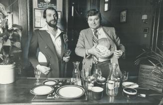 Keg'n Cleaver's Hans Bosman (left) and John Brown: Out with the candles