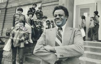 School principal wilson Brooks is occasionally asked where he came from. His family's been in Canada since 1840