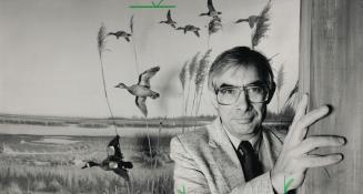 Allan Baker: Ornithology department curator favors more lifelike gallery.