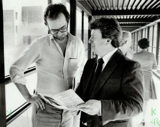 Tokenism feared: Former psychiatric patients Don Weitz and Carol Stubbs, top photo, worry that patients in institutions won't be told they can vote.