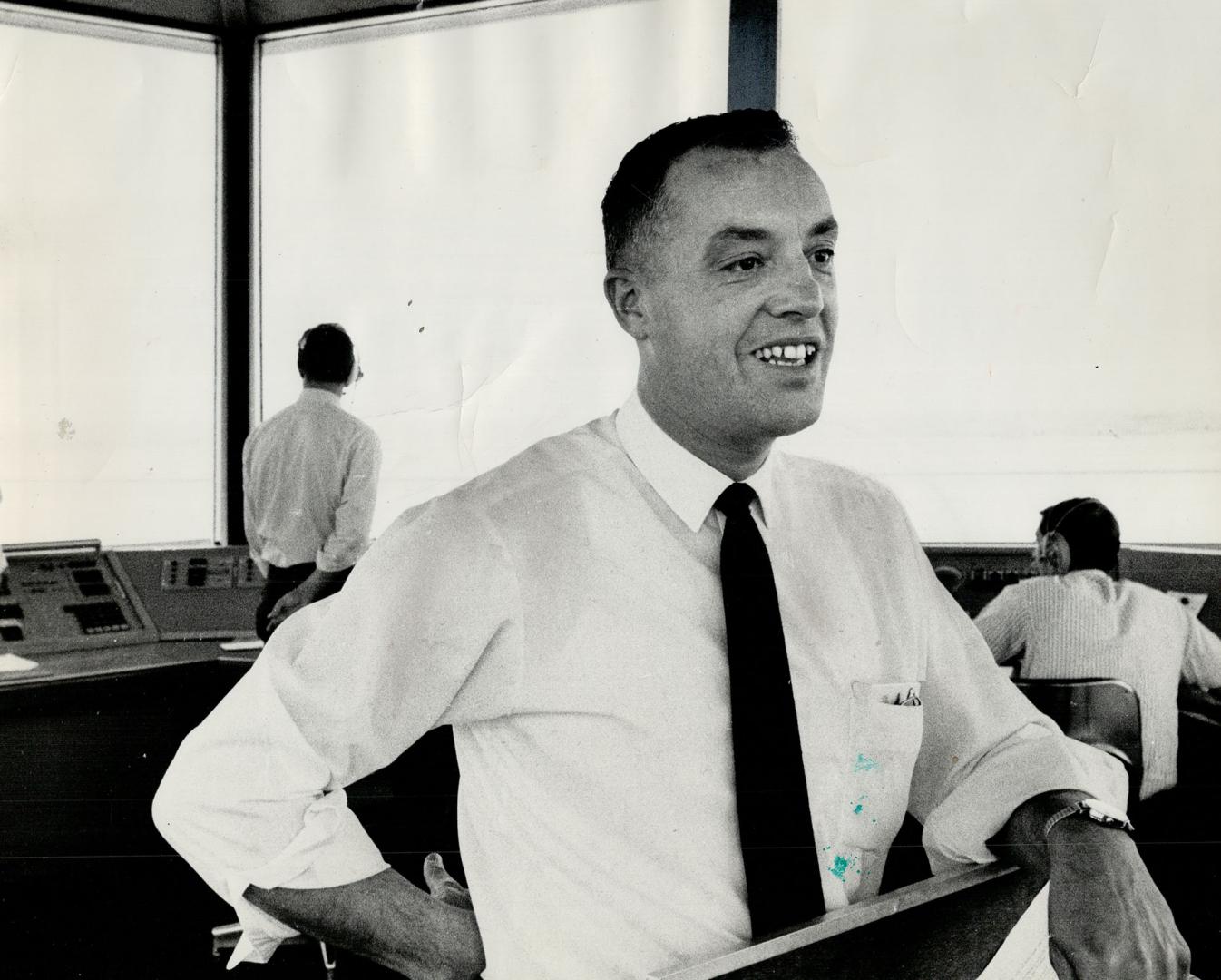 Tony Carazza is an air traffic controller at Toronto International Airport. He figures he's shepherded down planes with about 1,500,000 passengers this year.