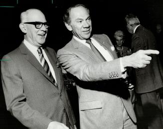Joe Cartan: Friends threw a party for the retiring Massey Hall manager.