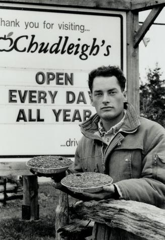 Tart response: The Niagara Escarpment Commission has refused farmer Scott Chudleigh's request to rebuild the kitchen for his pie-making business.