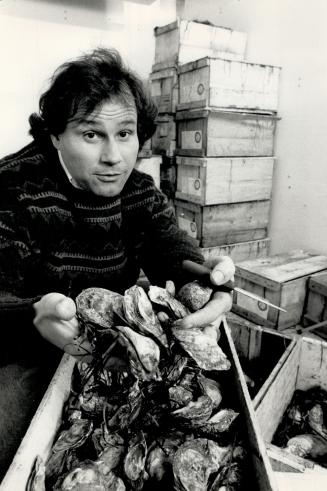 Box of trouble: Rodney Clark suffered months of delay to open his oyster bar in Toronto. Then the federal government banned the sale of shellfish including oysters.