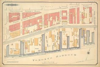 [Plate 4] Atlas of the city of Toronto and vicinity from special survey founded on registered plans and showing all building and lot numbers.