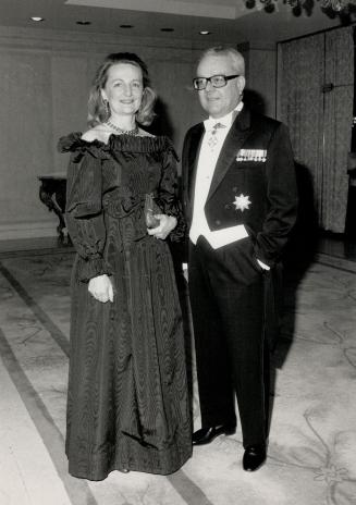 The guests of honor, Italian ambassador Valerio Brigante Colonna and his wife Anna, travelled from Ottawa for the ball.