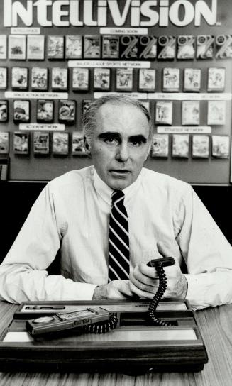 Better than expected: Leonard Croft, president of Mattel Canada Inc., says video game and catridge sales this year will be much higher than the $200 million estimated for 1982.