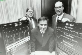 David Cynamon (l), Steve Reichmann, Bruce Bronfman (r)