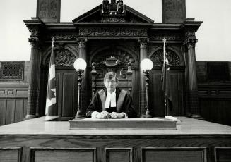Provincial court Judge Sam Darragh in court at Old City Hall: Many say it's time the selection process was opened up more