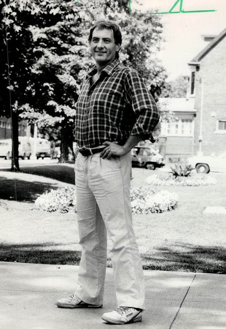 Big loss: Jerry Deline once weighed 278 pounds. After dieting, he lost 100 pounds.