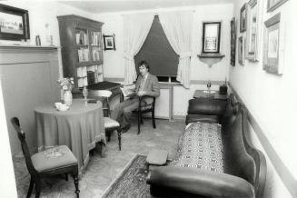 Glory of past: George Duncan sits in his heritage room in his two-bedroom York Mills Rd. apartment.