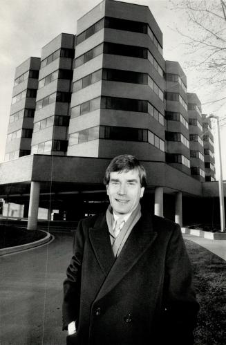 Great respect': Architect Richard Eaves, partner with Bergman and Hamann, stands in front of Baycrest Hospital, which received an award of merit for quality design.